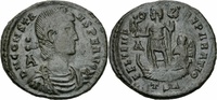 Rom Kaiserreich Maiorina Constans Æ Maiorina Thessalonica Mint 348-350 FEL TEMP REPARATIO Galley RIC 122