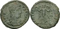 Rom Kaiserreich Follis Constantius II Follis Siscia 347 VICTORIA AVGG Christogramm Stern RIC 180 /5 - S