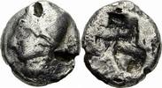 Ionien Trihemiobol Phokaia Ionien Diobol Hemihekte Subaerat 510-494 Nymphe Sakkos Incusum Klein 453