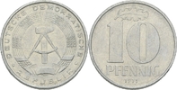DDR 10 Pfennig DDR Deutschland 10 Pfennig 1971 A Berlin Aluminium SS AKS 709 Jaeger 1510