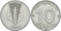 DDR 10 Pfennig DDR Deutschland 10 Pfennig 1950 A Berlin Aluminium SS AKS 707 Jaeger 1503
