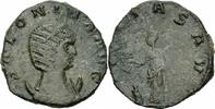 Rom Kaiserreich Antoninian Salonina Augusta Antoninian Siscia PIETAS AVG Pietas Opfergabe Altar RIC 79
