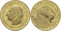 Deutsches Reich - Westfalen 50.000.000 Mark Deutsches Reich Provinz Westfalen 50 Millionen Mark 1923 Stein Tombak Jaeger 23a
