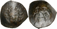 Byzanz Trachy Byzanz Manuel I. Comnenus Billon Aspron Trachy Christus Maria Sterne Sear 1966