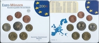 Deutschland KMS 3,88 € Deutschland Euro-Münzen KMS 2004 D München Stempelglanz Unc. Euro Kursmünzensatz