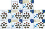 Deutschland LOT 5 x KMS á 3,88 € = 19,40 € Deutschland Euro-Münzen KMS 2004 A D F G J Stgl. Unc. Kompletter Kursmünzensatz