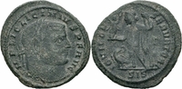 Rom Kaiserreich Follis Licinius I. Follis Siscia 313-315 IOVI CONSERVATORI Jupiter Adler RIC 8 / Γ - r1