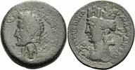 Syrien Bronze Antoninus Pius Laodicea ad Mare Syrien Bronze 142/143 Tyche Mauerkrone Turret