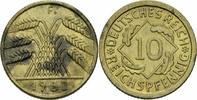 Weimarer Republik 10 Reichspfennig Weimarer Republik Deutsches Reich 10 Reichspfennig 1930 F Stuttgart Jaeger 317 -