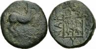 Thrakien Bronze Maroneia Thrakien Bronze 400-350 v. Chr. Pferd Weinstock Trauben SNG Cop. 632 -
