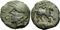 Kelten Bronze Kelten Carnutes Gallien AE Cheval Sanglier Pferd Eber Kreuz Nordwestgallien