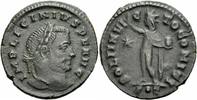 Rom Kaiserreich Follis Licinius I Follis Ticinum 314-315 SOLI INVICTO COMITI Sol Globus Stern RIC 22 /2