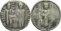 Serbien Dinar Serbien Stefan Uros II. Milutin Banner Dinar Grosso Matapan Christ Serbia 7.2