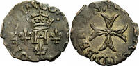 Italien Desana Liard Italien Desana Delfino Tizzone Liard 1584 Krone H Lilien Kreuz CNI 42-44 MIR 508 -