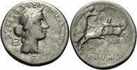 Rom Republik Denar Annius Fabius Hispaniensis Denar 82/81 Anna Perenna Sertorius Italia Albert 1247