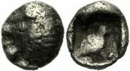 Karien Tetartemorion Karien Incert Mylasa Milet Tetartemorion 420-390 v. Chr. Löwe Vogel SNG Kayhan -