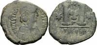 Byzanz Follis Byzanz Justinian I. Follis Antiochia Theoupolis 528-532 Stern Kreuz Sear 216