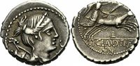 Rom Republik Denar Serratus Tiberius Claudius Nero Denar Serratus Rom 79 Diana Victoria Biga Albert 1278