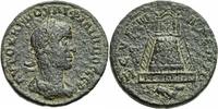 Kommagene Bronze Philipp II. Zeugma Kommagene Bronze Tempel Zeus Peribolos Ketos SNG Cop. 35