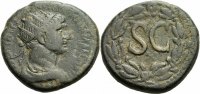 Syrien Bronze Trajan Antiochia Seleucis Pieria Syrien Bronze Lorbeerkranz SC BMC 287
