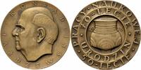 Polen Medaille Konrad Jazdzewski Polen Bronze Medaille 1978 Archäologie Universität Lodz Poland -