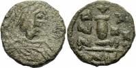 Byzanz Decanummium Byzanz Justinian I Decanummium Nicomedia 563/564 Kreuz 1/4 Follis Sear 205