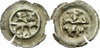 Braunschweig Brakteat, Hohlpfennig Braunschweig Stadt Brakteat 14./15. Jhdt. Hohlpfennig Löwe Helm Denicke 267