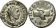 Rom Kaiserreich Antoninian Herennius Etruscus Antoninian Rom Concordia Handschlag Dextrarum Iunctio RIC 138