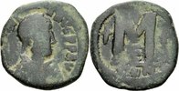 Byzanz Follis Byzanz Justinian I Follis Konstantinopel 527-532 Kreuze 5. Offizin Sear 159