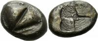 Paphlagonien Drachme Sinope Paphlagonien Drachme 490-425 BC Adlerkopf Kralle Quadratum Incusum BMC -