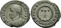 Rom Kaiserreich Follis Constantin II Follis Thessalonica 324 CAESARVM NOSTRORVM VOT X RIC 128 / 4