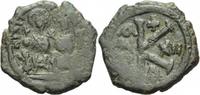 Byzanz Halbfollis Byzanz Justin II Halbfollis Konstantinopel 576/577 Sophia Kreuz Sear 361