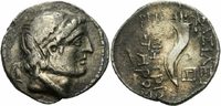 Galater Drachme Kelten Galater Asia Minor Drachme Beischlag Demetrios I Soter Seleukiden