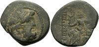 Syrien Bronze Antiochia Orontes Syrien AE Tetrachalkon 1. Jhdt. v. Chr. Zeus Nike HGC 1370/1