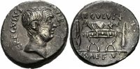 Rom Republik Denar Livineius Regulus Denar Rom 42 Praetor Pater Sella Curulis Fasces Albert 1591