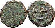 Byzanz Pentanummium Byzanz Justinian I Æ Pentanummium Antiochia / Theoupolis 537-551 Kreuz Sear 242