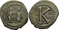 Byzanz Halbfollis Byzanz Justin II Halbfollis Antiochia Theoupolis 569/570 Sophia Sear 381 / Δ