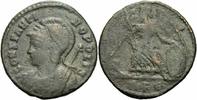 Rom Kaiserreich Follis Constantin I Follis Rom 330 CONSTANTINOPOLIS Victoria Prora Zepter RIC 332