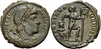 Rom Kaiserreich Centenionalis Valentinian I Aes III Aquileia 367-375 GLORIA ROMANORVM Labarum RIC 11 (a) xvi