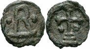 Byzanz Bronze Byzanz Basil I Makedon Bronze Cherson 879-886 Kreuz Punkt DOC 20 b Sear 1719