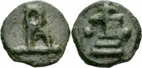 Byzanz Bronze Byzanz Basil I Makedon Bronze Cherson 879-886 Partiarchenkreuz Sear 1719