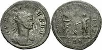 Rom Kaiserreich Antoninian Aurelianus Antoninian Serdica 274/275 RESTITVT ORBIS Terra Kranz Zepter RIC 290