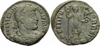 Rom Kaiserreich Centenionalis Valentinian I Centenionalis Thessalonica 364-7 RESTITVTOR REIP Labarum RIC 17a 1