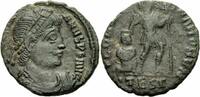 Rom Kaiserreich Centenionalis Valentinianus I Thessalonica 364-367 GLORIA ROMANORVM Labarum RIC 16 (a) ii / Γ