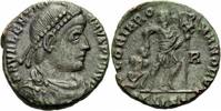 Rom Kaiserreich Centenionalis Valentinianus I Aes III Siscia 367-375 GLORIA ROMANORVM Labarum RIC 14 (a) x / 3