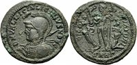 Rom Kaiserreich Follis Licinius II Follis Heraclea 321-324 IOVI CONSERVATORI Jupiter Helm RIC 54 / 3