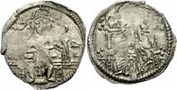 Serbien Halbdinar Serbien Zar Stefan Uros IV Dusan 1/2 Dinar Thron Zepter Serbia Jovanovic 11.56.1