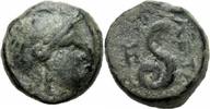 Mysien Bronze Pergamon Königreich Mysien Bronze Athena Greif Schlange ΦΙΛΕΤΑΙΡΟΥ BMC 78 ff.
