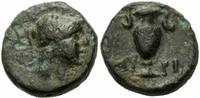 Aiolis Bronze Myrina Aeolis Bronze 4./3. Jhdt. v. Chr. Athena Helm Amphora Aiolis BMC 23 ff.