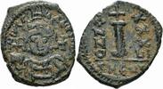 Byzanz Decanummium Byzanz Justinianus I. Æ Decanummium Antiochia Theoupolis 562/563 Kreuz Sear 239